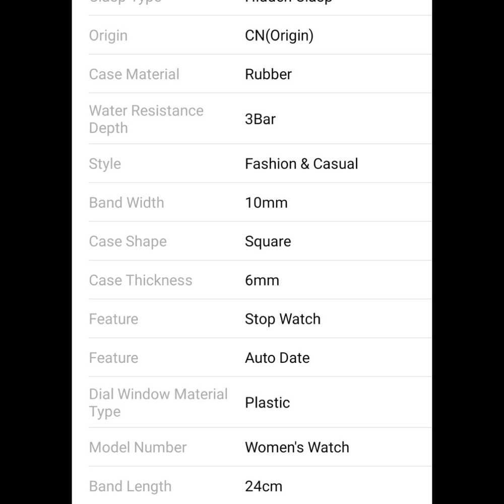 Woman lover watch Luxury Watches Quartz Watch Stai - Picture 3 of 3